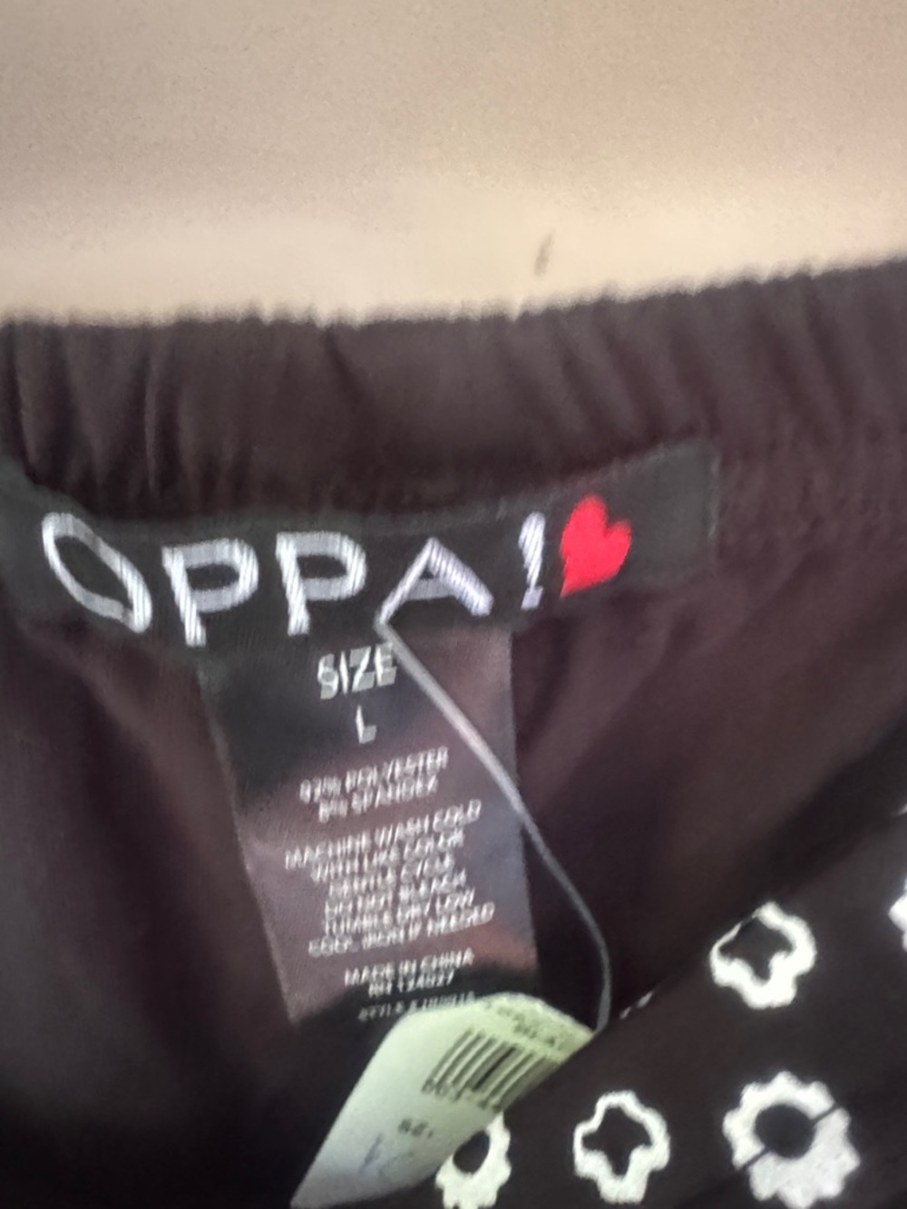 OPPAI Black Bandana Print Mini Skirt - Picture 4 of 5
